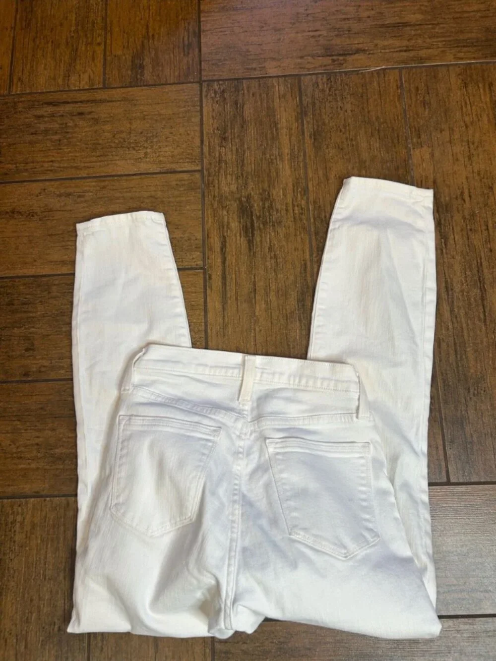 J. Crew White Lookout Hi Rise Crop Jeans Size 26